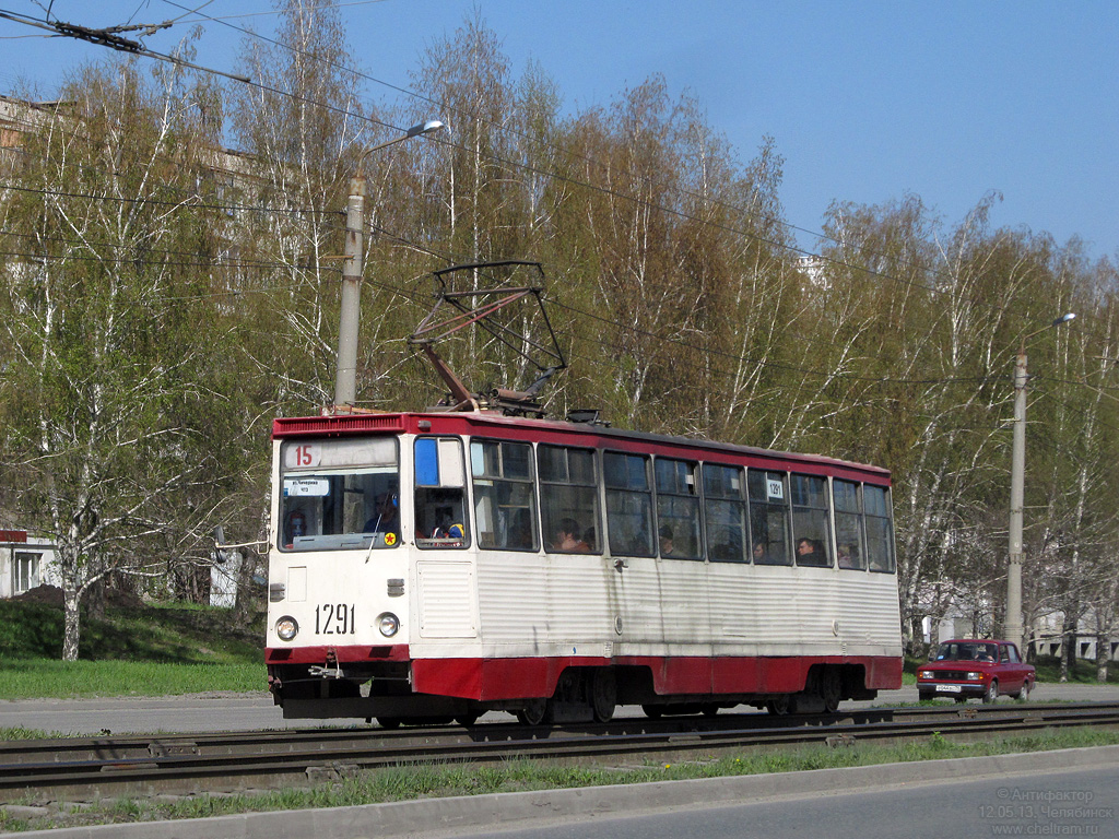 Челябинск, 71-605 (КТМ-5М3) № 1291