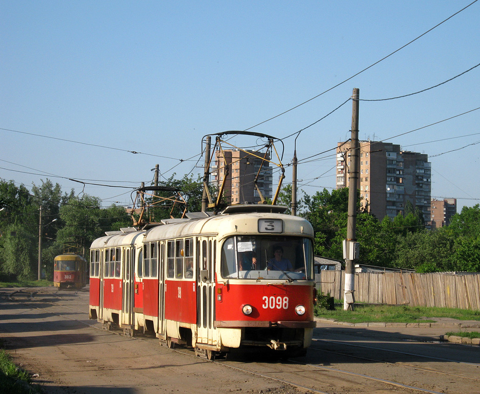 Харьков, Tatra T3SU № 3098