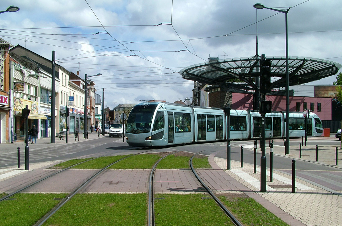 Valenciennes, Alstom Citadis 302 № 01