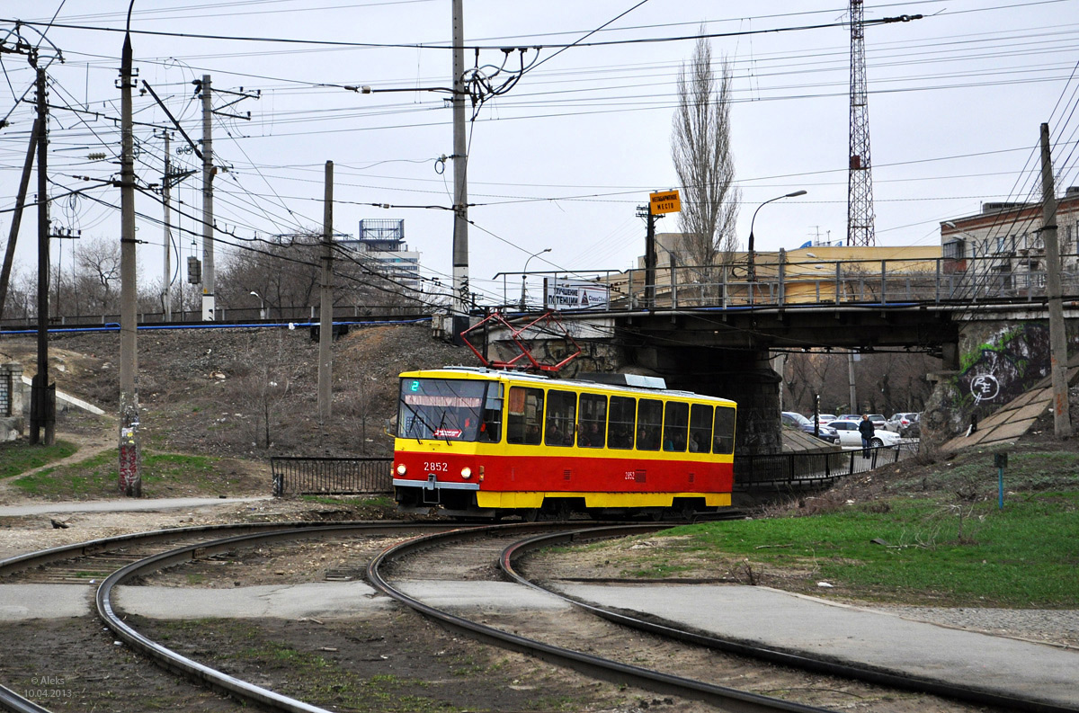 Волгоград, Tatra T6B5SU № 2852