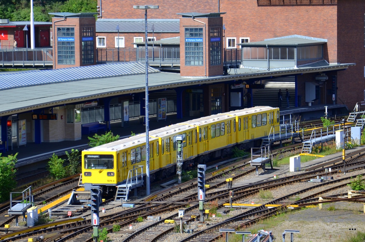 Берлін, BVG GI/1E № 1079-4; Берлін, BVG GI/1E № 1079-3; Берлін, BVG GI/1E № 1079-2; Берлін, BVG GI/1E № 1079-1; Берлін — U-Bahn — линия U2