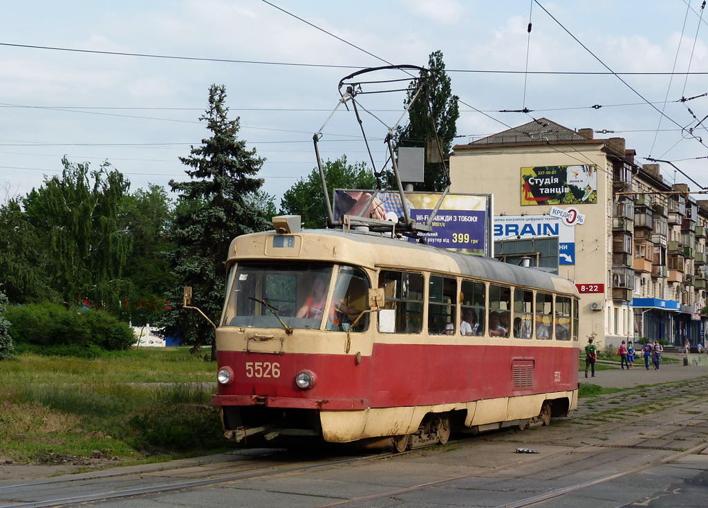 Киев, Tatra T3SU № 5526