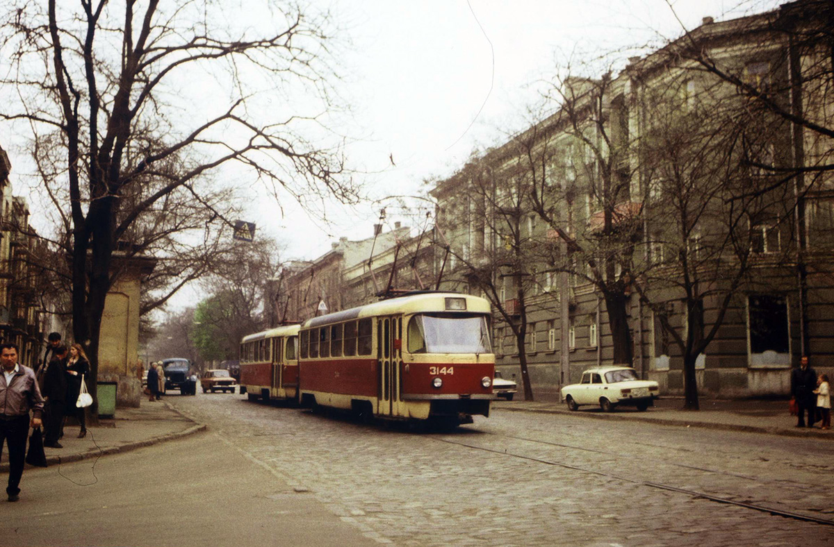 Odesa, Tatra T3SU (2-door) č. 3144