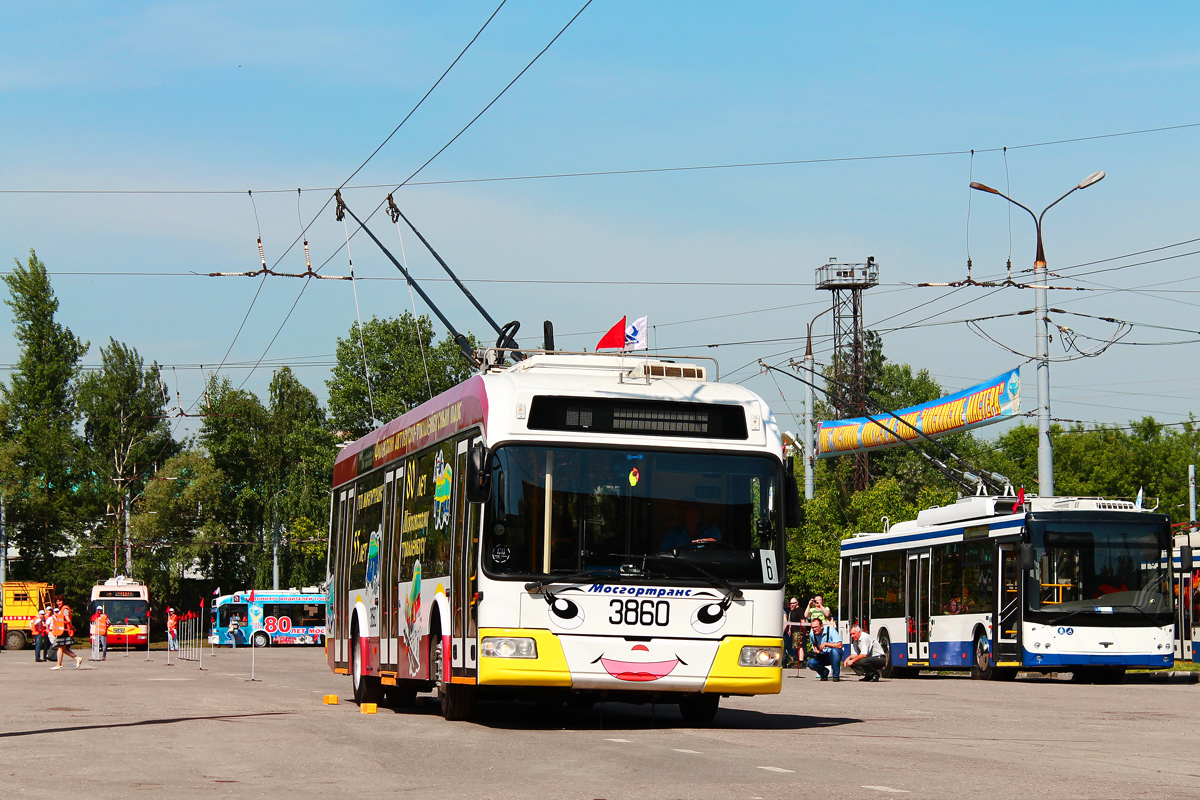 Moszkva, BKM 321 — 3860; Moszkva — 34th Championship of Trolleybus Drivers