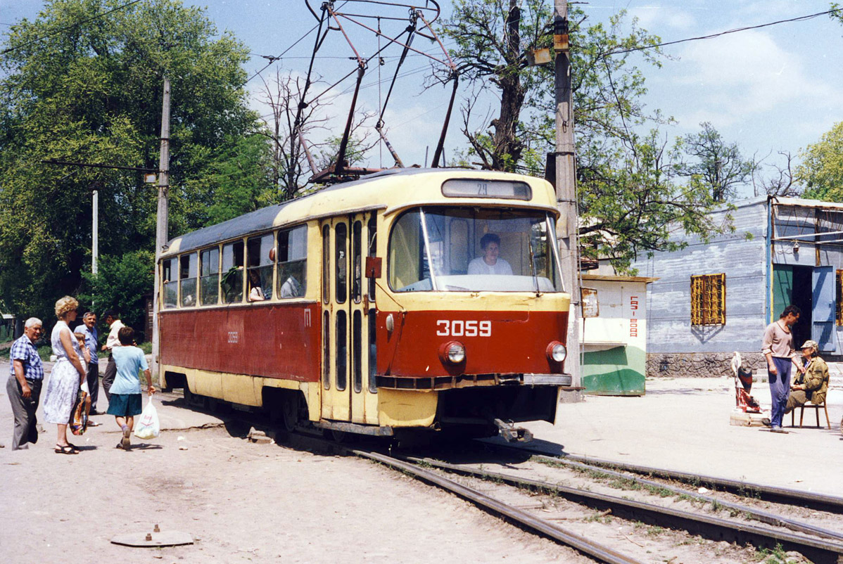Одесса, Tatra T3SU (двухдверная) № 3059