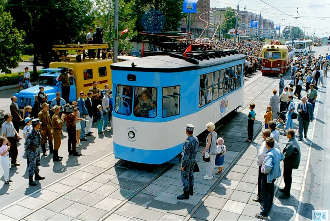 維捷布斯克, Kh # б/н; 維捷布斯克 — Parade in honor of the 100th anniversary of the tram in Vitebsk