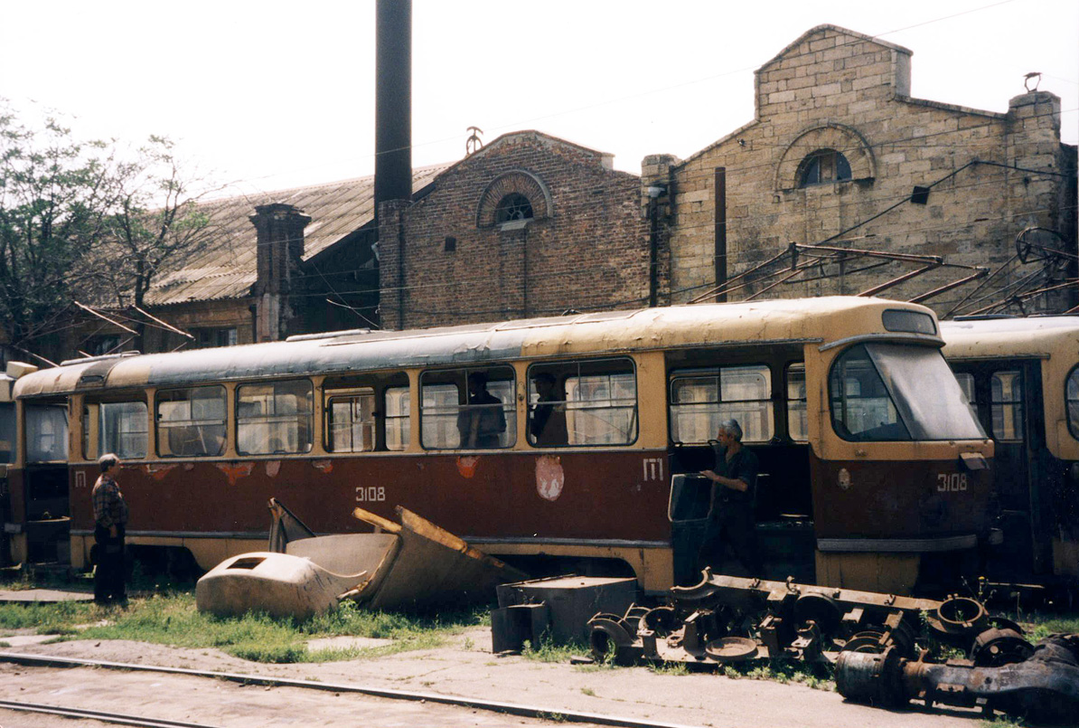 Одесса, Tatra T3SU (двухдверная) № 3108
