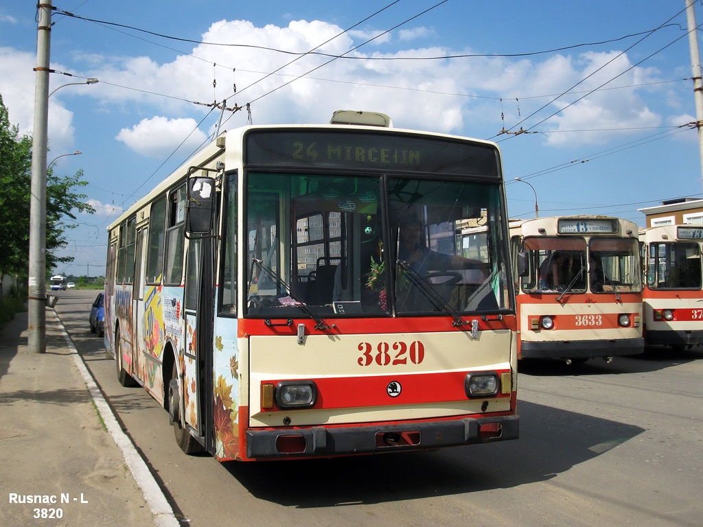 Кишинёв, Škoda 14TrDT/6M № 3820; Кишинёв — Конечные станции и диспетчерские