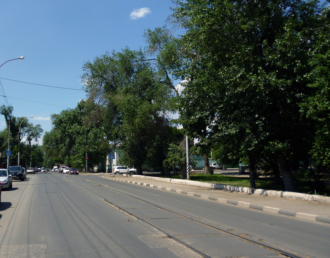 Saratov — The dismantling of tram lines