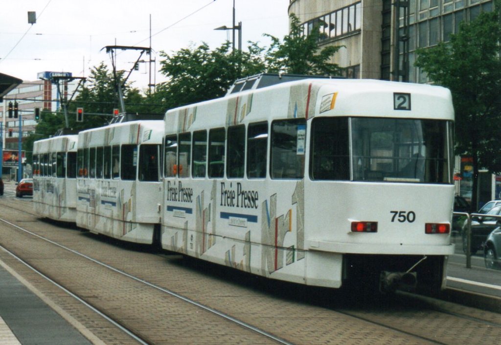 Хемниц, Tatra B3DM № 750