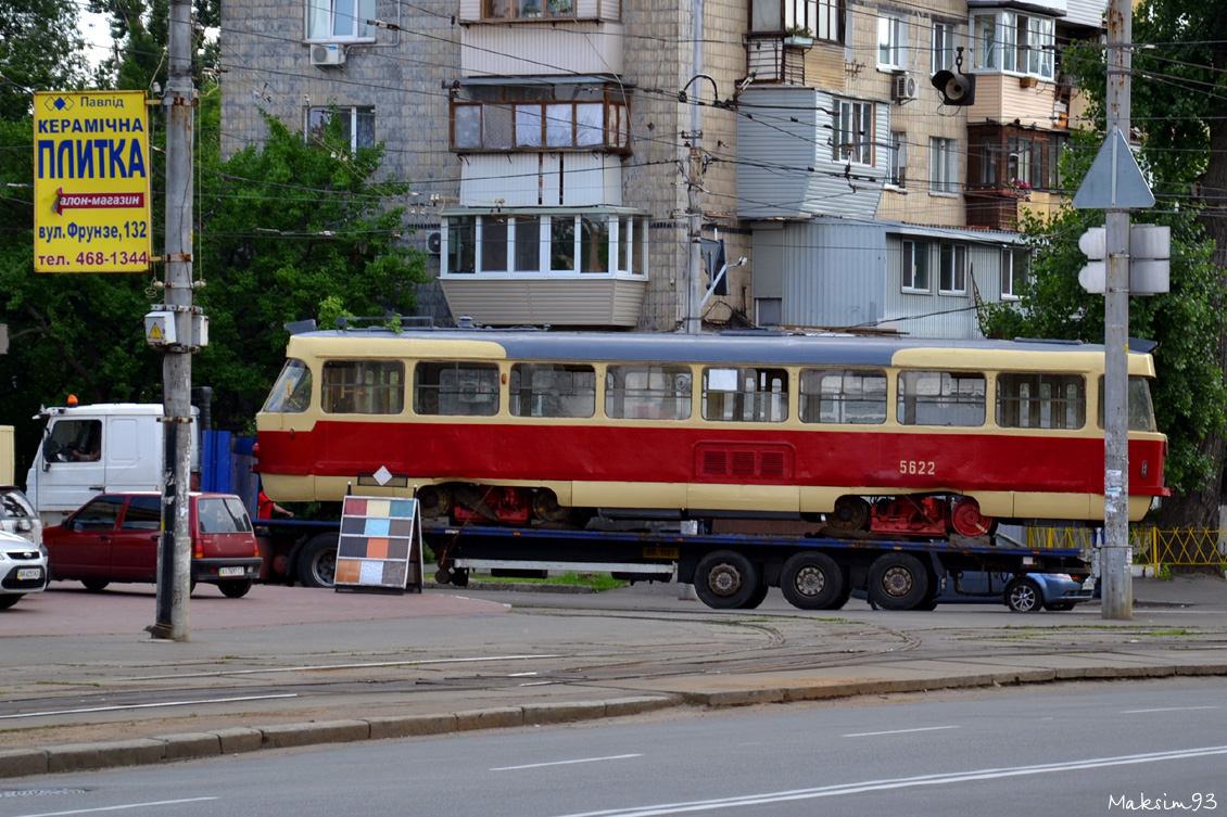 Kyiv, Tatra T3SU # 5622