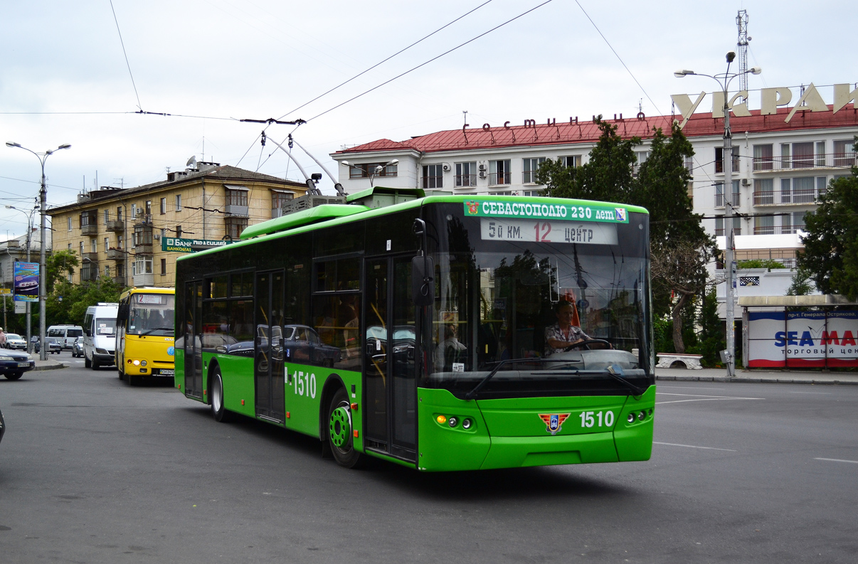 Севастополь, ЛАЗ E183A1 № 1510