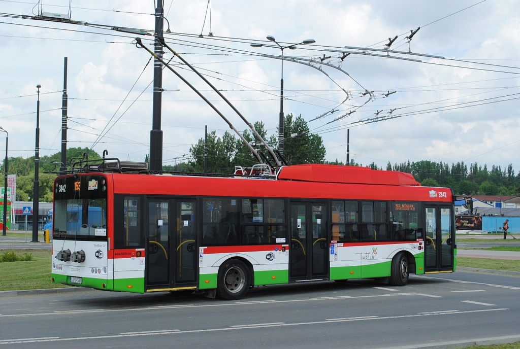 Lublin, Solaris Trollino III 12 Škoda č. 3842