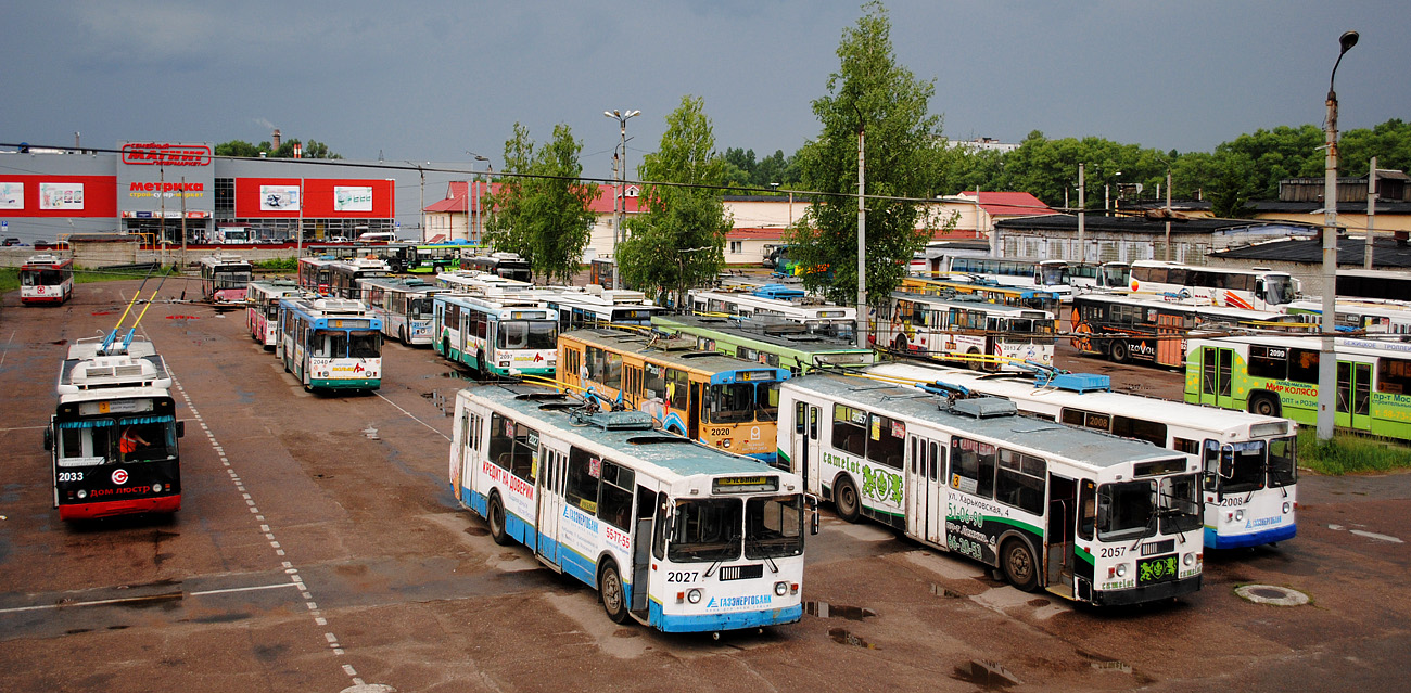 布良斯克 — Bezhitskoye trolleybus depot (# 2)