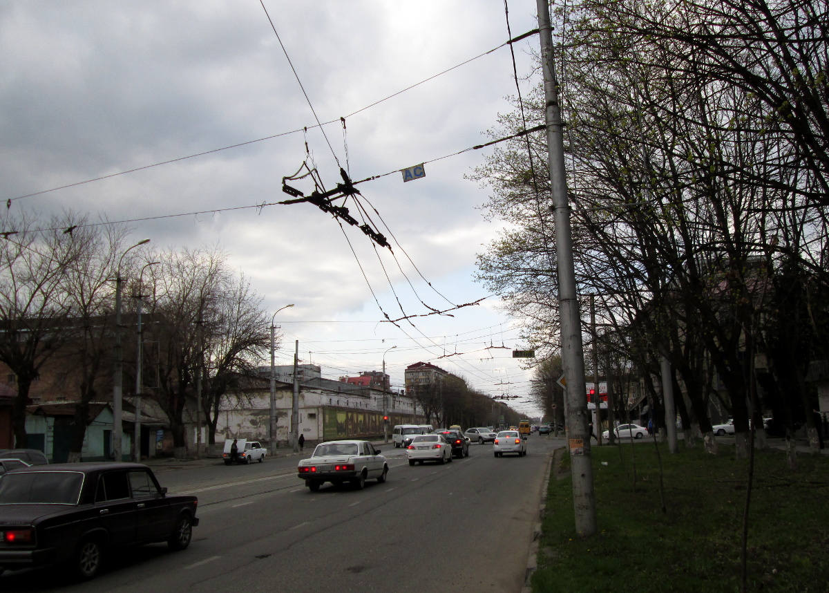 Władykaukaz — Closed trolleybus lines