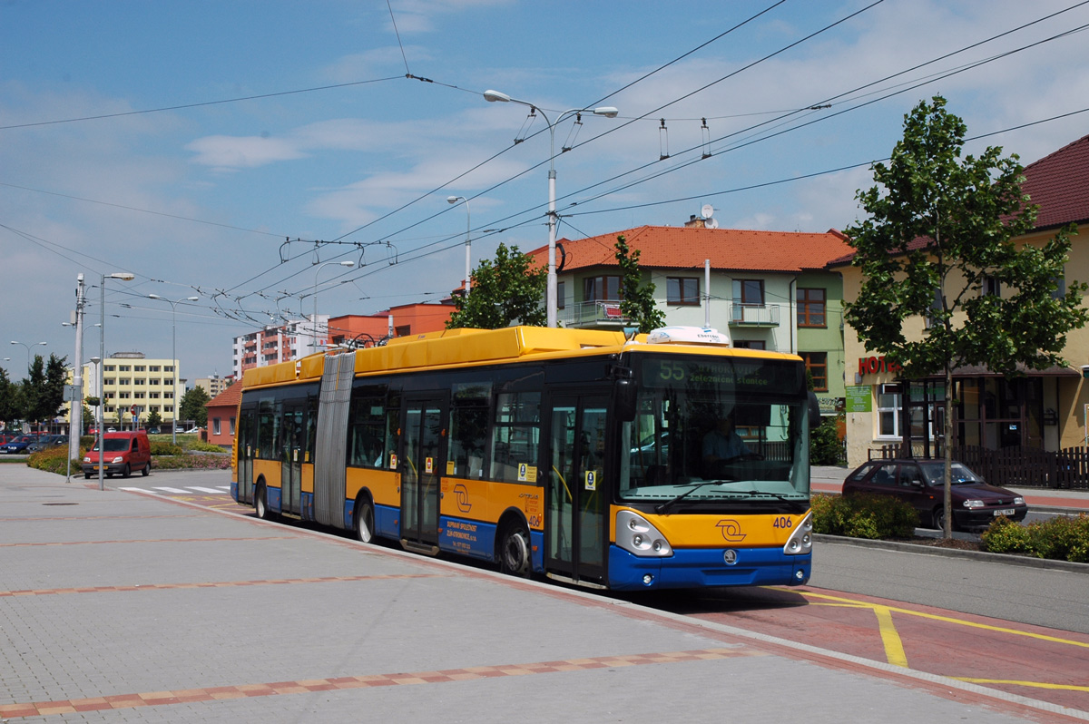 Zlín, Škoda 25Tr Irisbus Citelis № 406