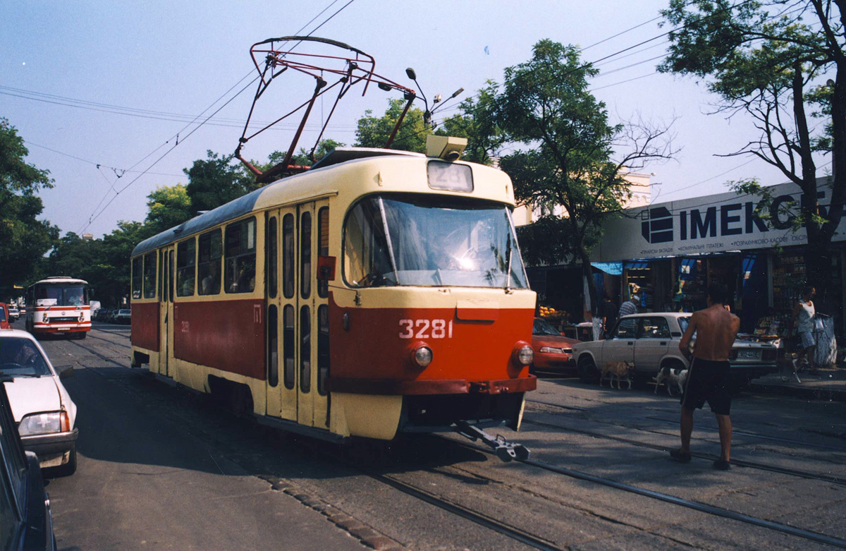 Odessa, Tatra T3SU N°. 3281
