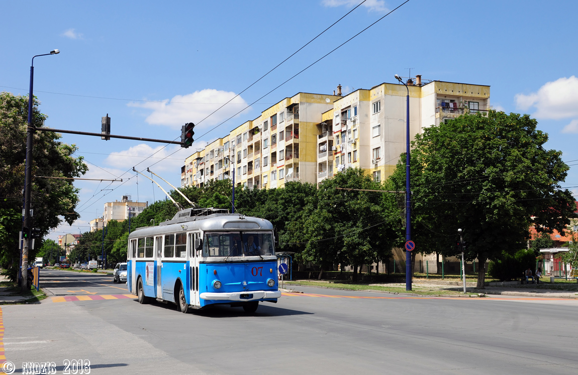 Пазарджик, Škoda 9TrHT28 № 07; Пазарджик — Tролейбуси Škoda 9Tr