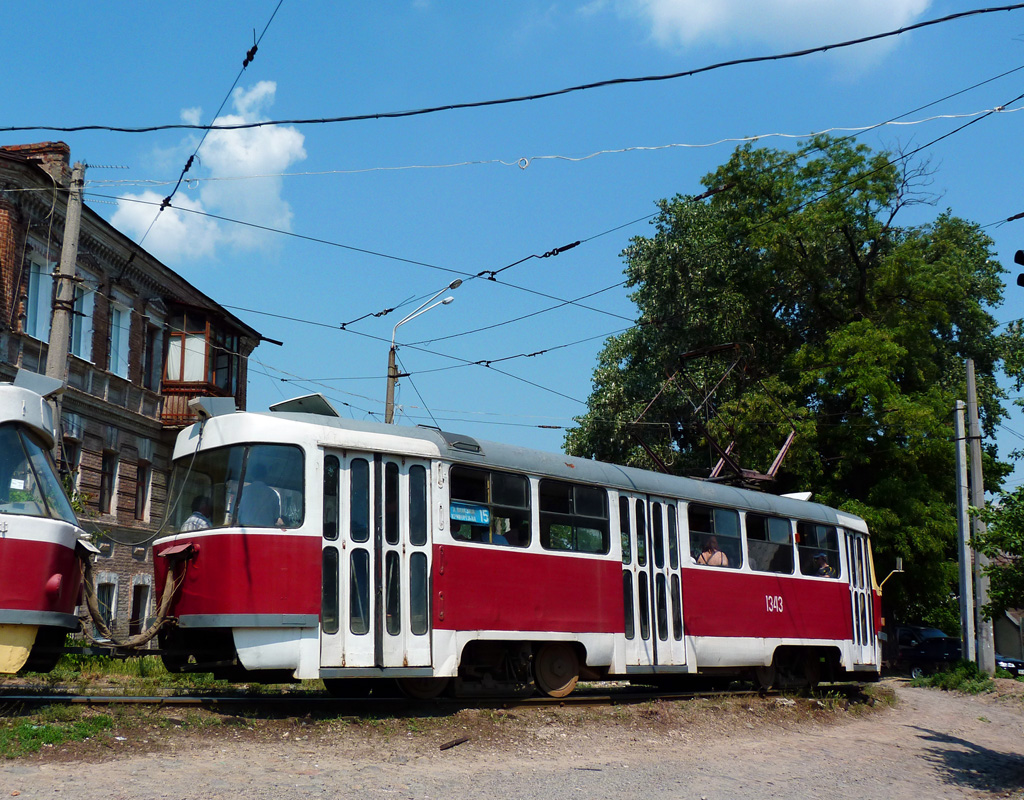 Днепр, Tatra T3SU № 1343