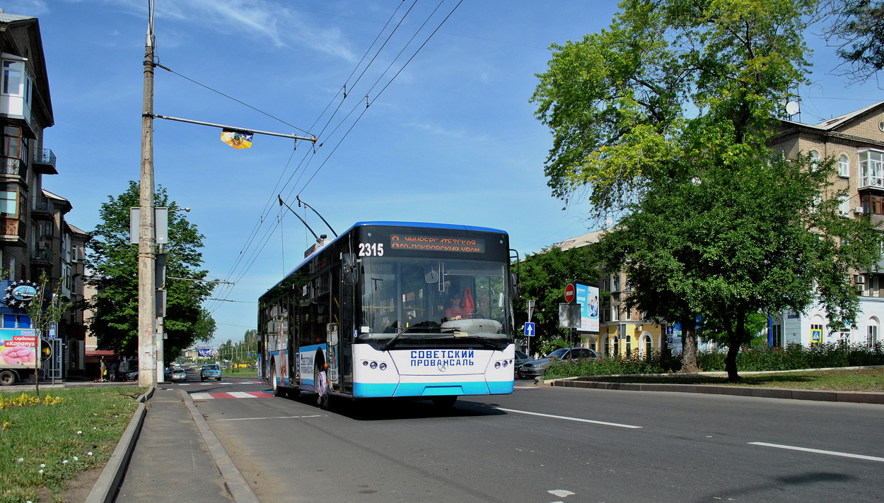 Донецк, ЛАЗ E183A1 № 2315