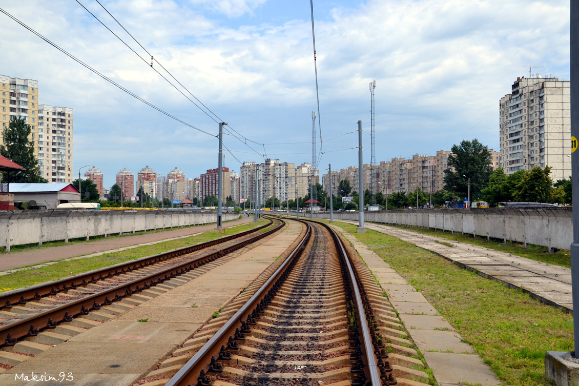 Kijów — Tramway lines: Rapid line # 2