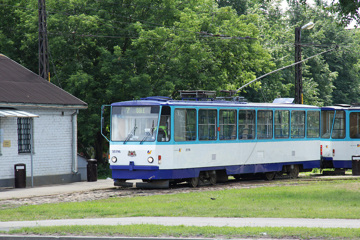 Rīga, Tatra Т3MR (T6B5-R) № 35196
