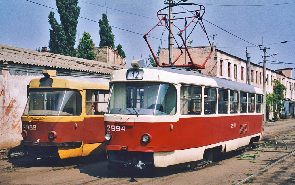 Одесса, Tatra T3SU (двухдверная) № 2994