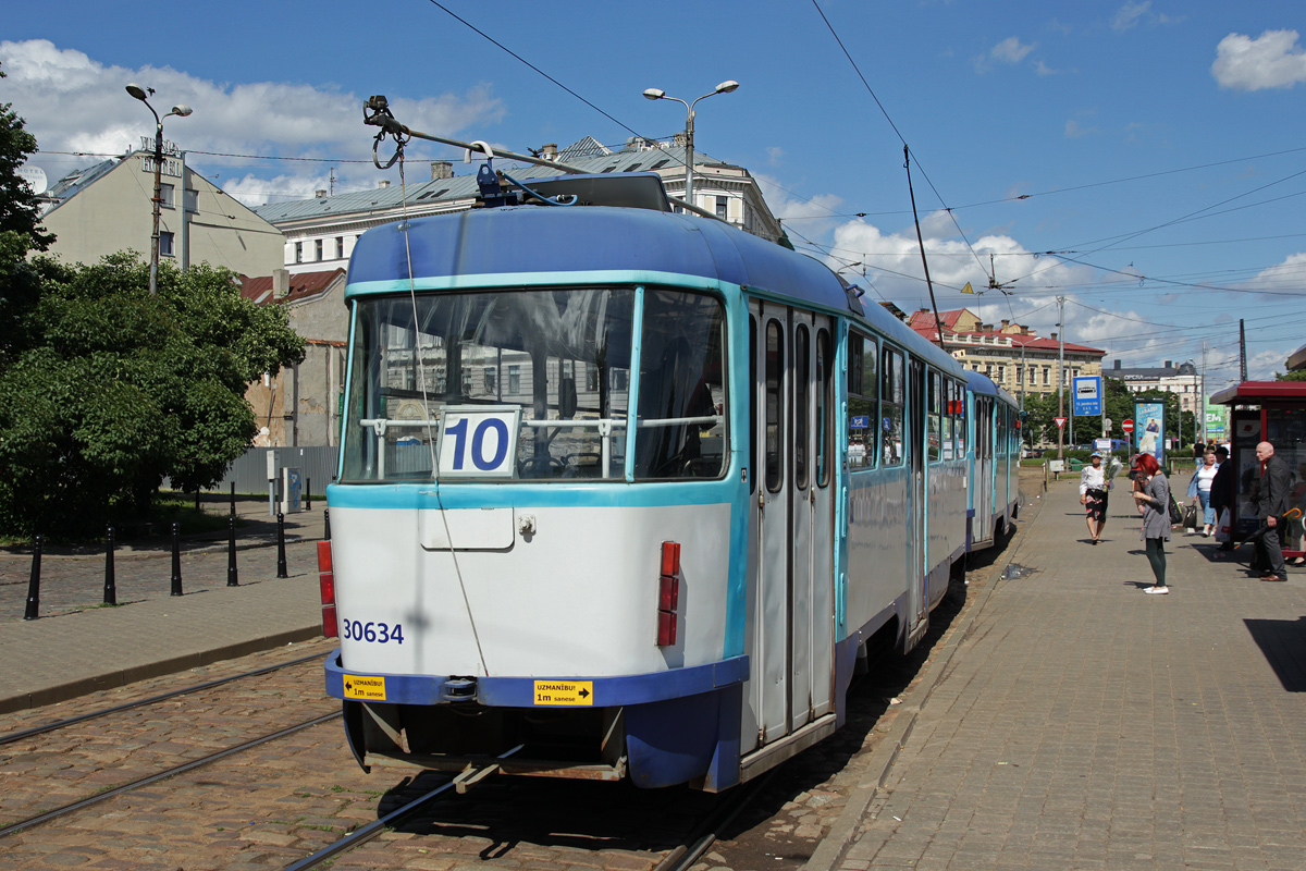 Рига, Tatra T3A № 30634