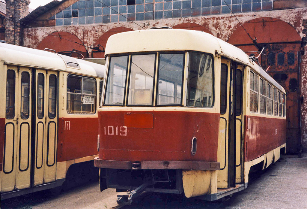 Одесса, Tatra T3SU (двухдверная) № 1019