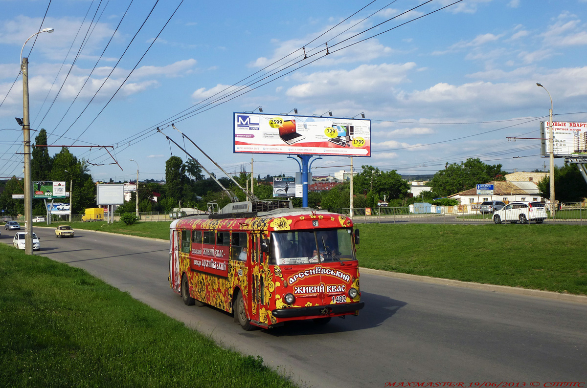 Крымский троллейбус, Škoda 9Tr18 № 1482
