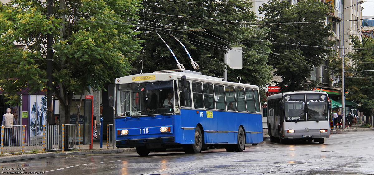 Варна, Škoda 14Tr06 № 116