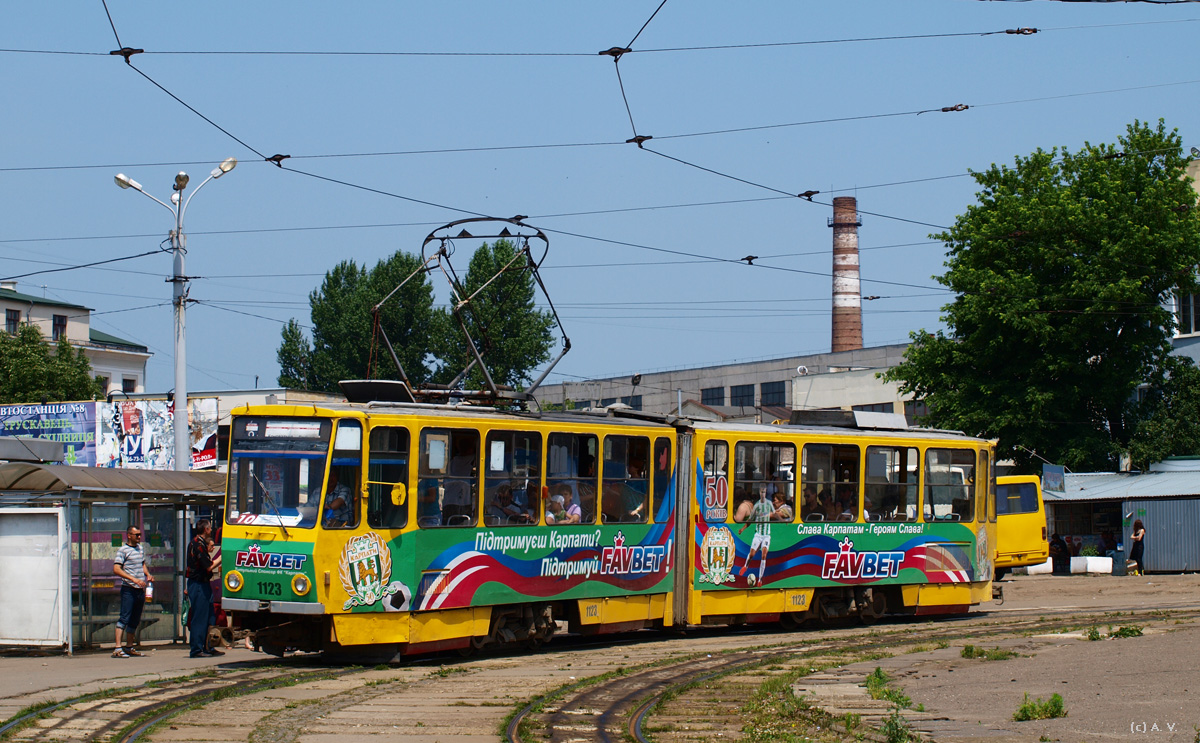 Lviv, Tatra KT4SU č. 1123