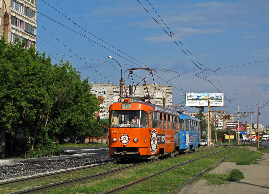 Jekaterinburga, Tatra T3SU № 654