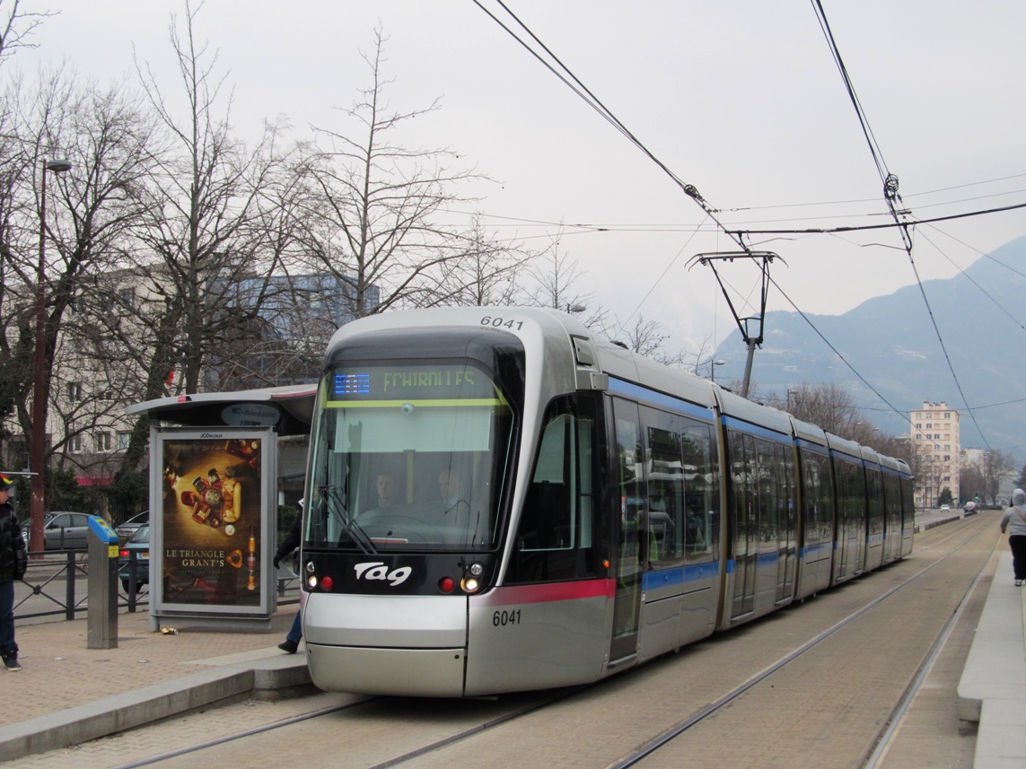 Grenoble, Alstom Citadis 402 № 6041