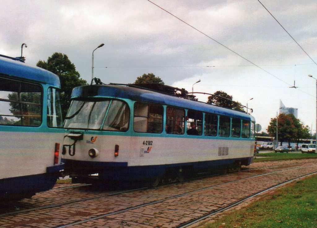 Рига, Tatra T3A № 4-2182