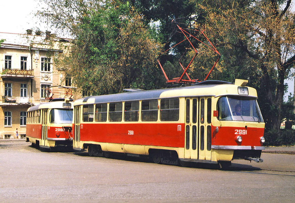 Одеса, Tatra T3SU (двухдверная) № 2990