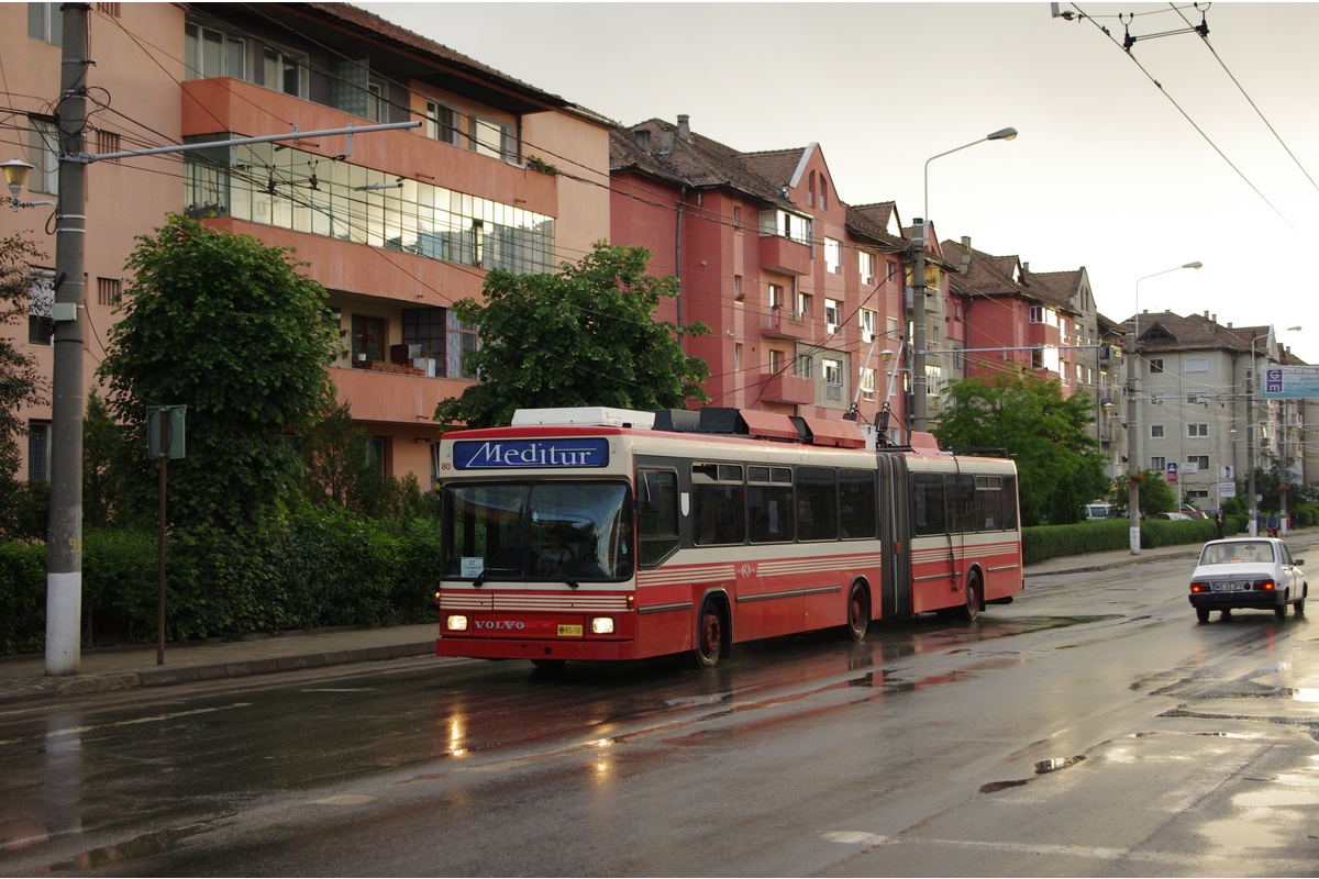 Mediaș, Hess SwissTrolley 1 (BGT-N) № 758