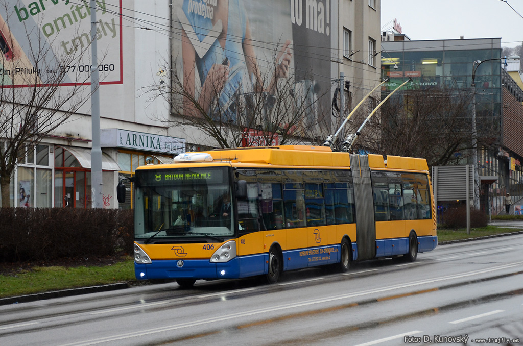 Zlín, Škoda 25Tr Irisbus Citelis # 406