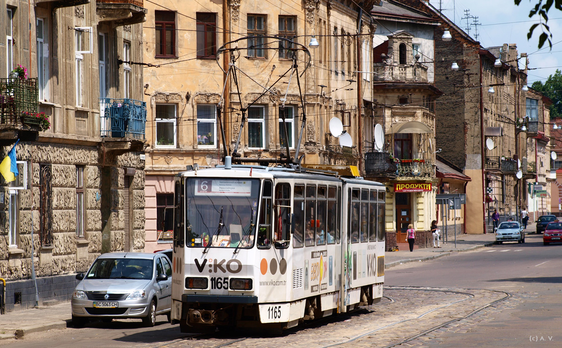 Lviv, Tatra KT4D nr. 1165