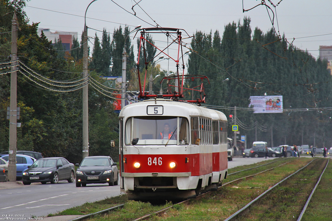 Самара, Tatra T3SU № 846
