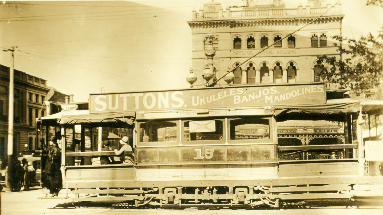 Ballarat, 2-axle motor car nr. 15; Ballarat — Old photos