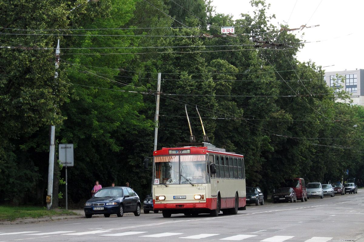 Вильнюс, Škoda 14Tr13/6 № 1633