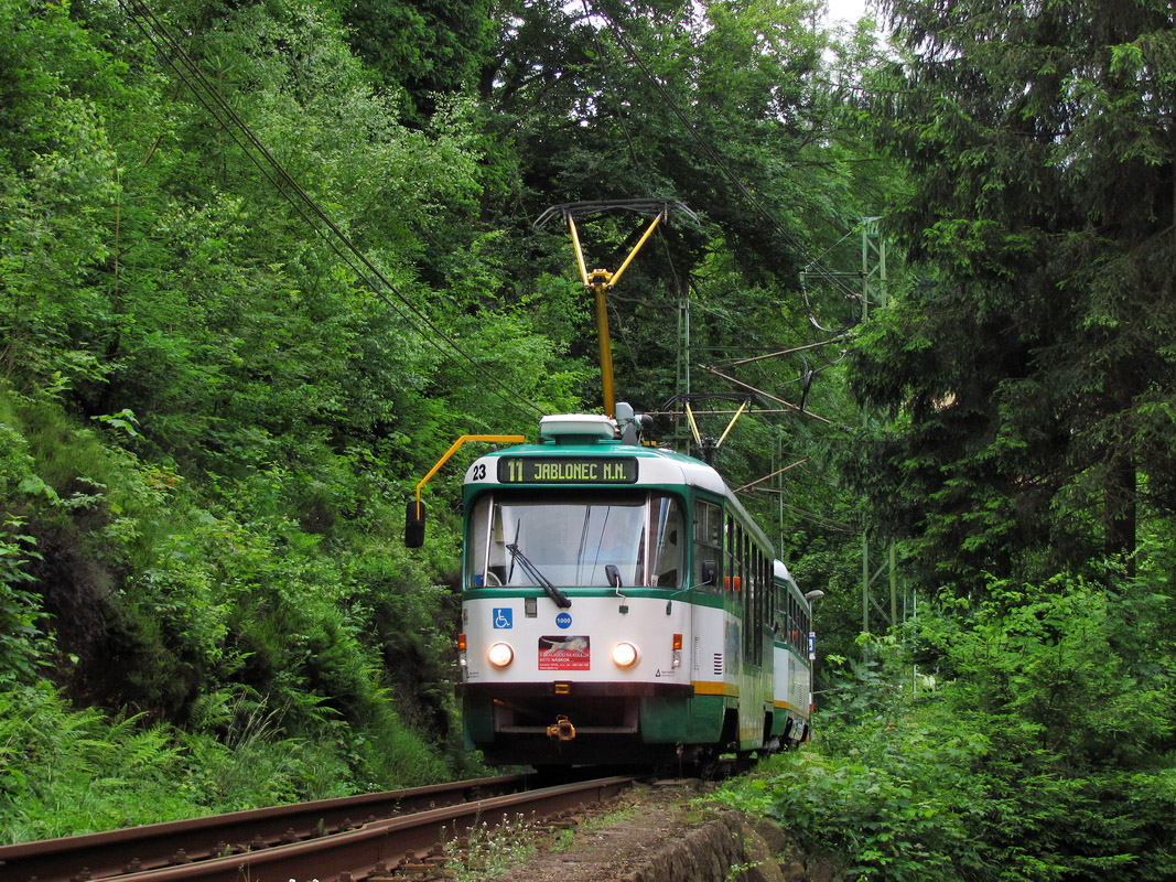 Reichenberg - Gablonz an der Neiße, Tatra T3R.PLF Nr. 23