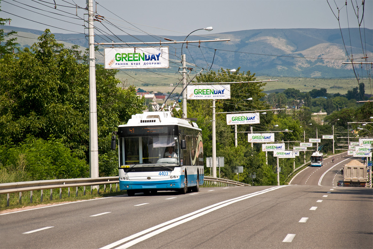 Crimean trolleybus, Bogdan T70115 № 4403
