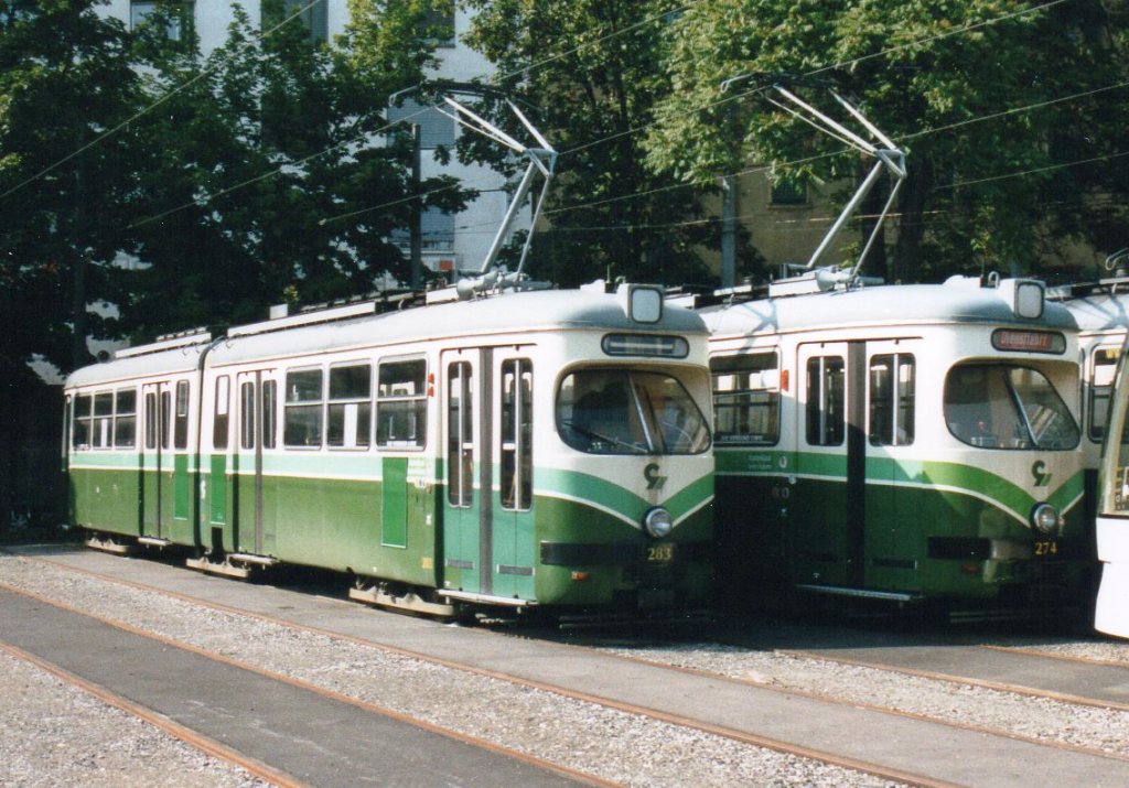 Graz, SGP GT6 č. 283; Graz, SGP GT6 č. 274