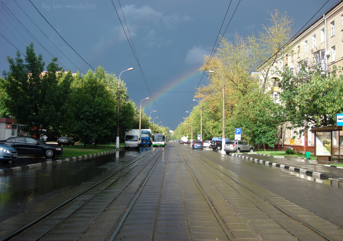 Moscou — Tram lines: South Administrative District