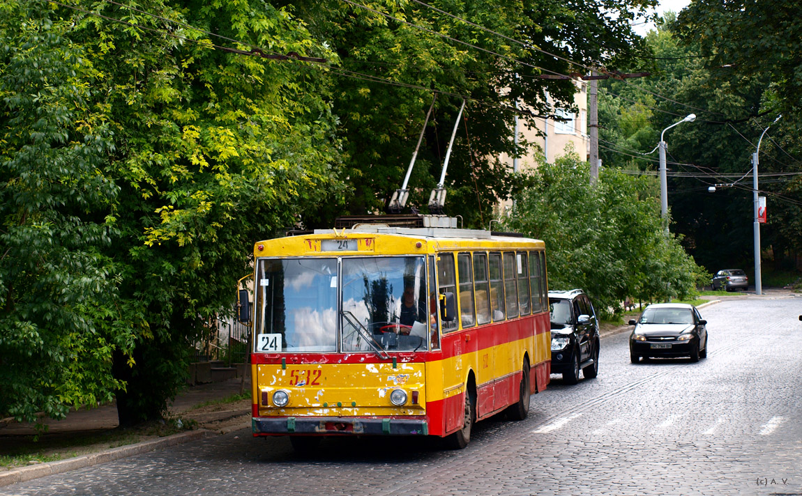 Lviv, Škoda 14Tr02/6 # 532