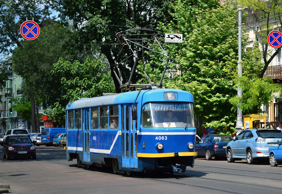 Одесса, Tatra T3R.P № 4063