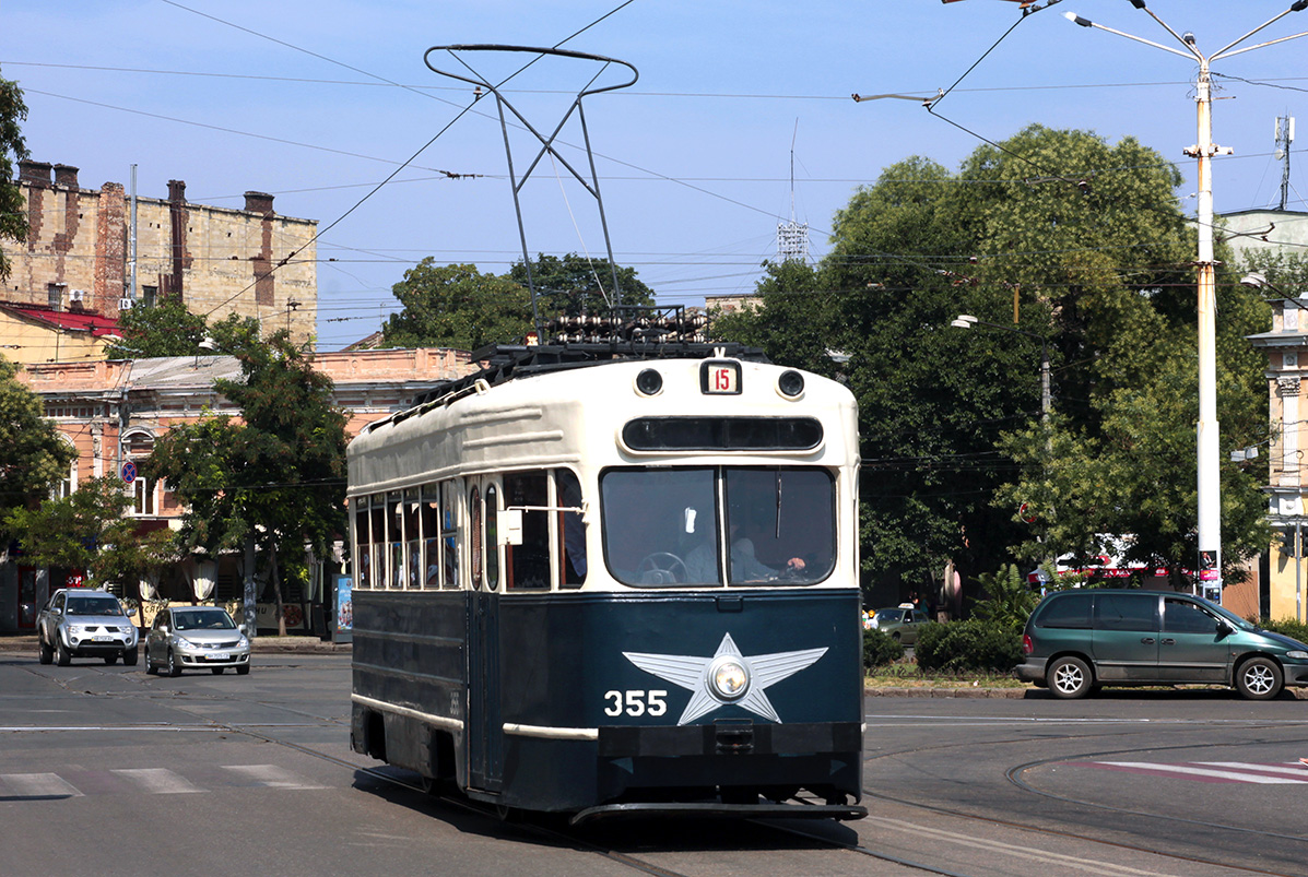 Одеса, КТМ-1 № 355; Одеса — 14.07.2013 — Покатушки на ретро-трамваях КТМ-1 и МТВ-82