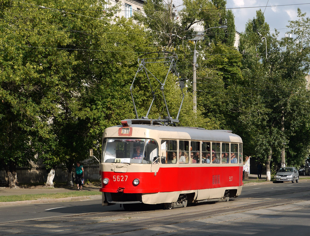 Kiev, Tatra T3SU N°. 5627